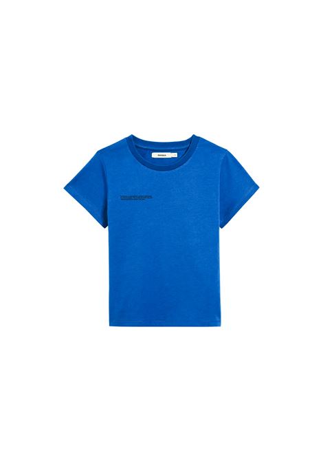 T-Shirt In Cotone Organico Blu Cobalto PANGAIA KIDS | 100002818343